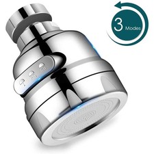 360 Degree Rotating Faucet Movable Kitchen Tap Head Water Saving Nozzle Sprayer