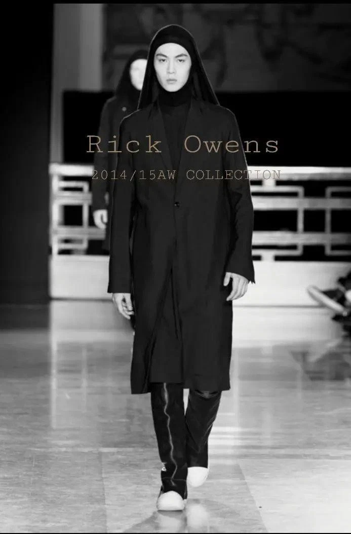 Esaurito Subito Rarissimo Cappotto Chester Lana Rick Owens 2014 15Fw