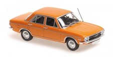 Audi 100 1969 1:43 Orange Diecast Model Car | Minichamps