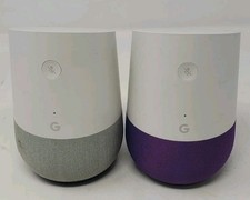 Google Home Smart Speaker Google Assistant Lot Of 2