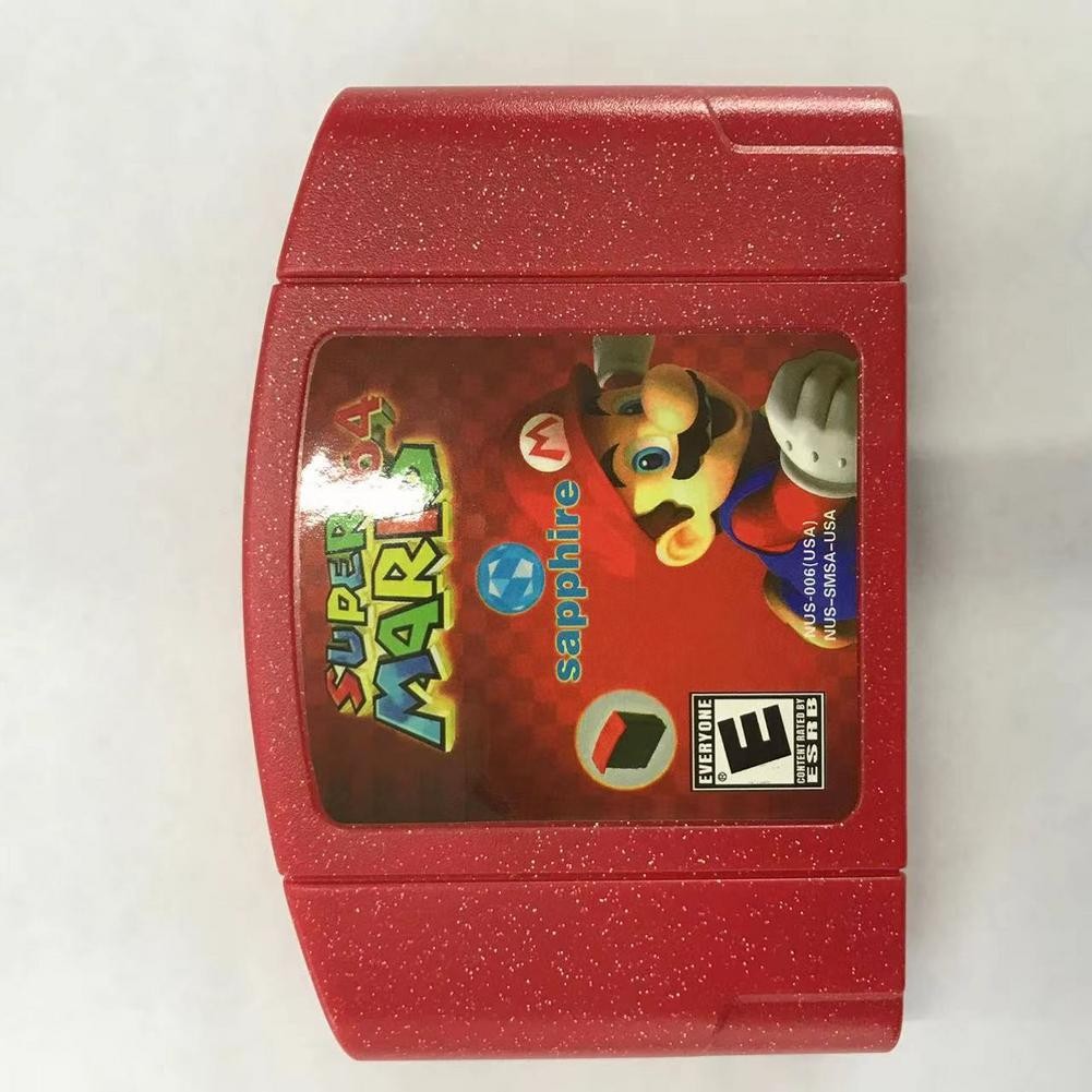 Super Mario 64 Sapphire - Nintendo 64 (N64) Classic adventure Factory sealed