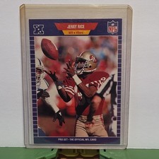 Jerry Rice NFL Card Lot Pro Set, Topps, Upper Deck, SkyTech Stars 49ers 1986-94
