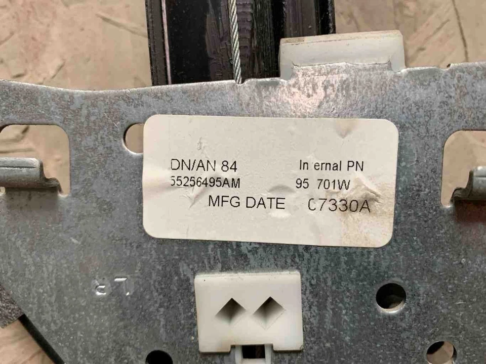 Regulador de ventana trasera izquierda y potencia del motor Dodge Durango Dakota 2001-2004 OEM Foto 2 de 4