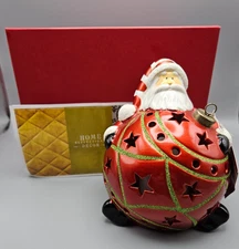 Home Reflections Santa luminarie, with original tags/ box
