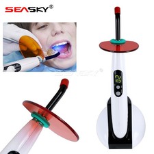 Woodpecker Style Wireless Cordless LED Dental Curing Light Lamp Teeth Whitening