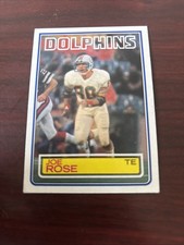 1983 Topps - Joe Rose #320 RC Rookie Miami Dolphins California Golden Bears