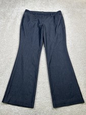 Worthington Womens Size 12P Modern Fit Black Straight Leg Career Dress Pants