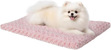 Washable Dog Bed Mat Crate Pad Soft Fluffy Pet Kennel Beds Dog Sleeping Mattress