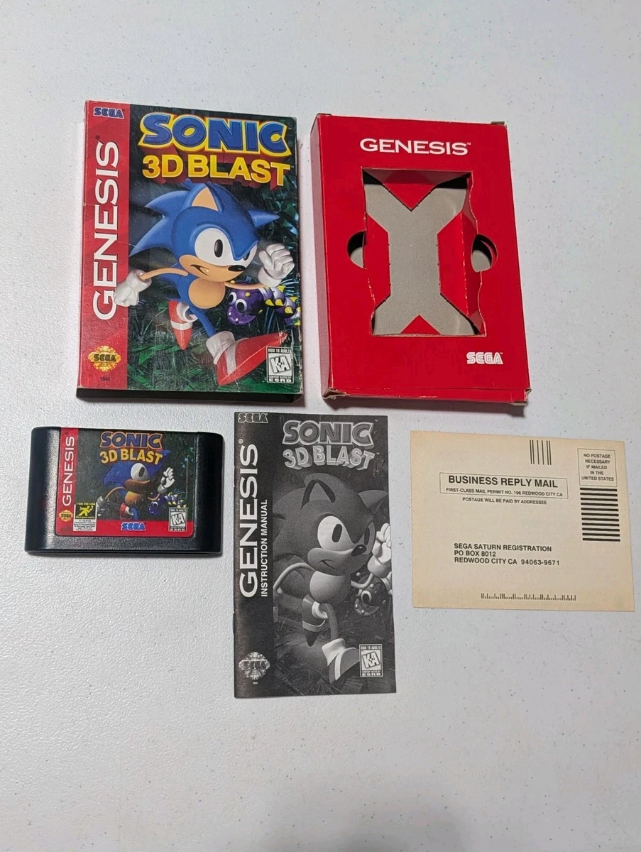 Sonic 3D Blast Video Games for sale | eBay