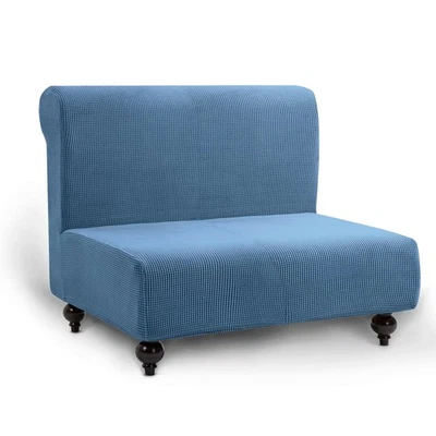 Housse Clic Clac Extensible, Housse de Canapé Clic Clac 2 Places Ajustable él... - Photo 1/4