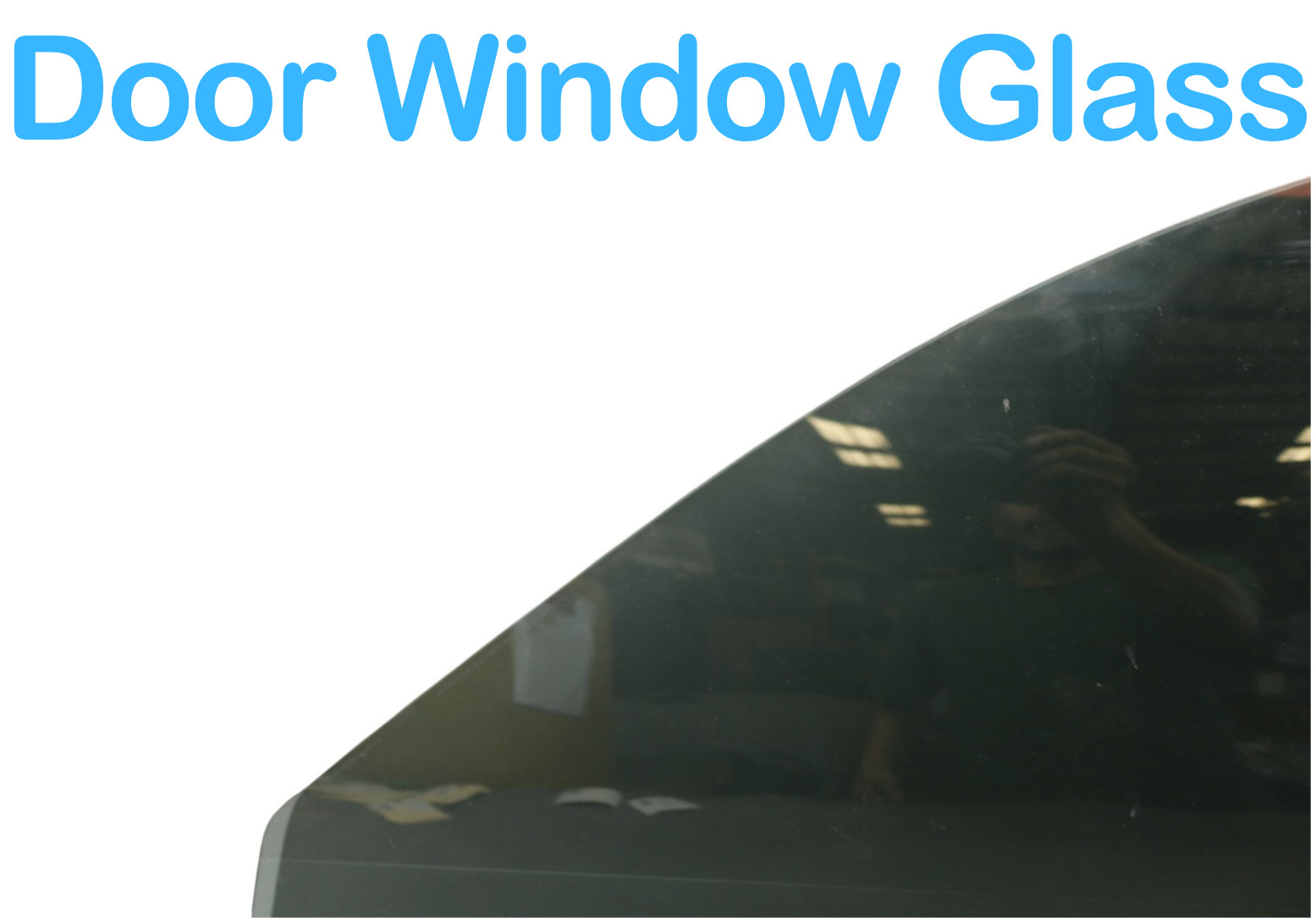 03-13 Maserati Quattroporte M139 Front Left Driver Side Door Window Glass OEM
