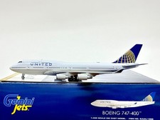 RARE Gemini Jets Scale 1:400 United Airlines Boeing 747-400 N180UA GJUAL1368