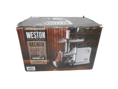 Weston Electric Meat Grinder & Sausage Stuffer #12, 33-1301-W