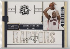 2010 Playoff National Treasures Timeline Team Nickname 73/99 DeMar DeRozan k4s