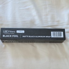 LEE Filters Black Foil Matte Aluminum Wrap Foil Black