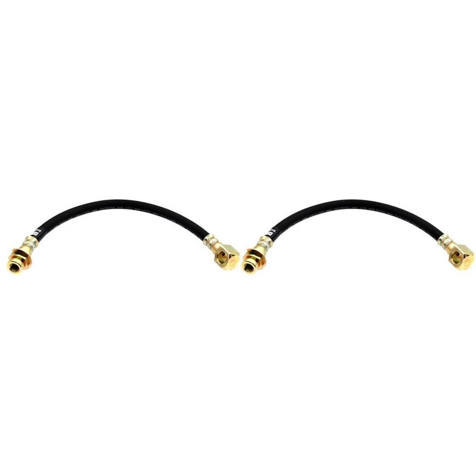 Mangueira hidráulica de freio dianteiro Raybestos 2 peças compatível com Oldsmobile 442 1969 1970 1971 - Imagem 2 de 3