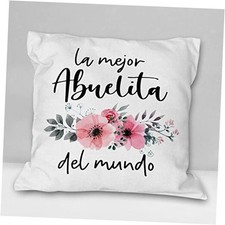 La Mejor Abuelita Del Mundo Soft Pillow Covers, Mother  s Day Decorative