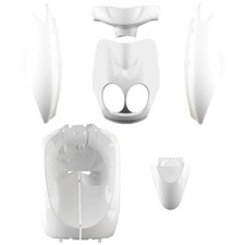 CARROSSERIE SCOOTER TUN'R KIT TYPE ORIGINE ADAPT. OVETTO/NEOS 2008->2011 BLANC