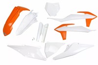 Kunststoff Verkleidung Kit Komplett Orange Weiß OEM UFO Ktm Sx 125-150-250/Sx...