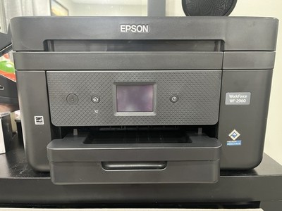 Epson - WorkForce WF-2960 All-in-One Inkjet Printer - Black - NO INK INCLUDED
