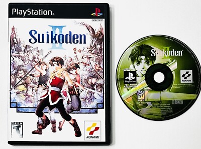 Suikoden II 2 PS1 PS2 (Sony PlayStation 1, 1999) DISC ONLY! FREE SHIPPING!