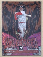 2022 Donruss Baseball Stan Musial - Unleashed - Pink Fireworks Cardinals UL-14