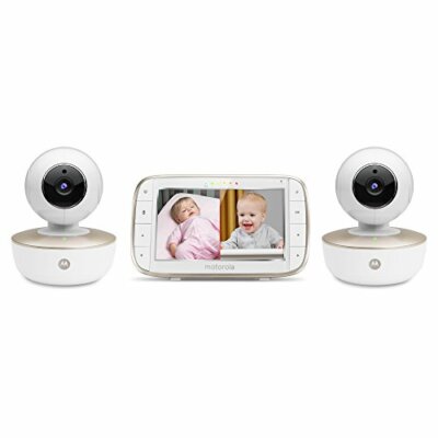 Motorola MBP855CONNECT-2 Portable 5'' Video Baby Monitor with Wi-Fi Viewing, 2