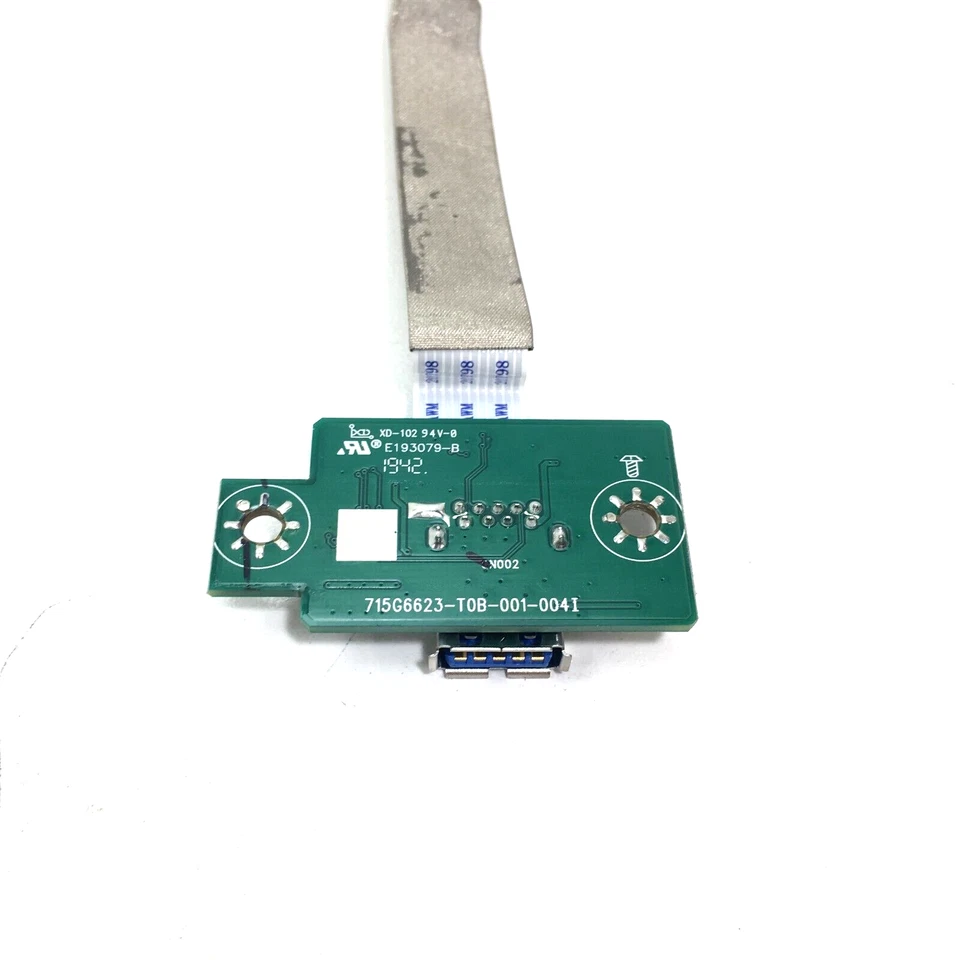 USB 3.0 BOARD & CONNECTOR# 715G6623-T0B-001-004I for AOC E1659FWU 15.6" Monitor - Image 2 of 4