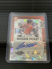 RYAN MOUNTCASTLE 2021 CONTENDERS CRACKED ICE ROOKIE TICKET AUTO 3/23