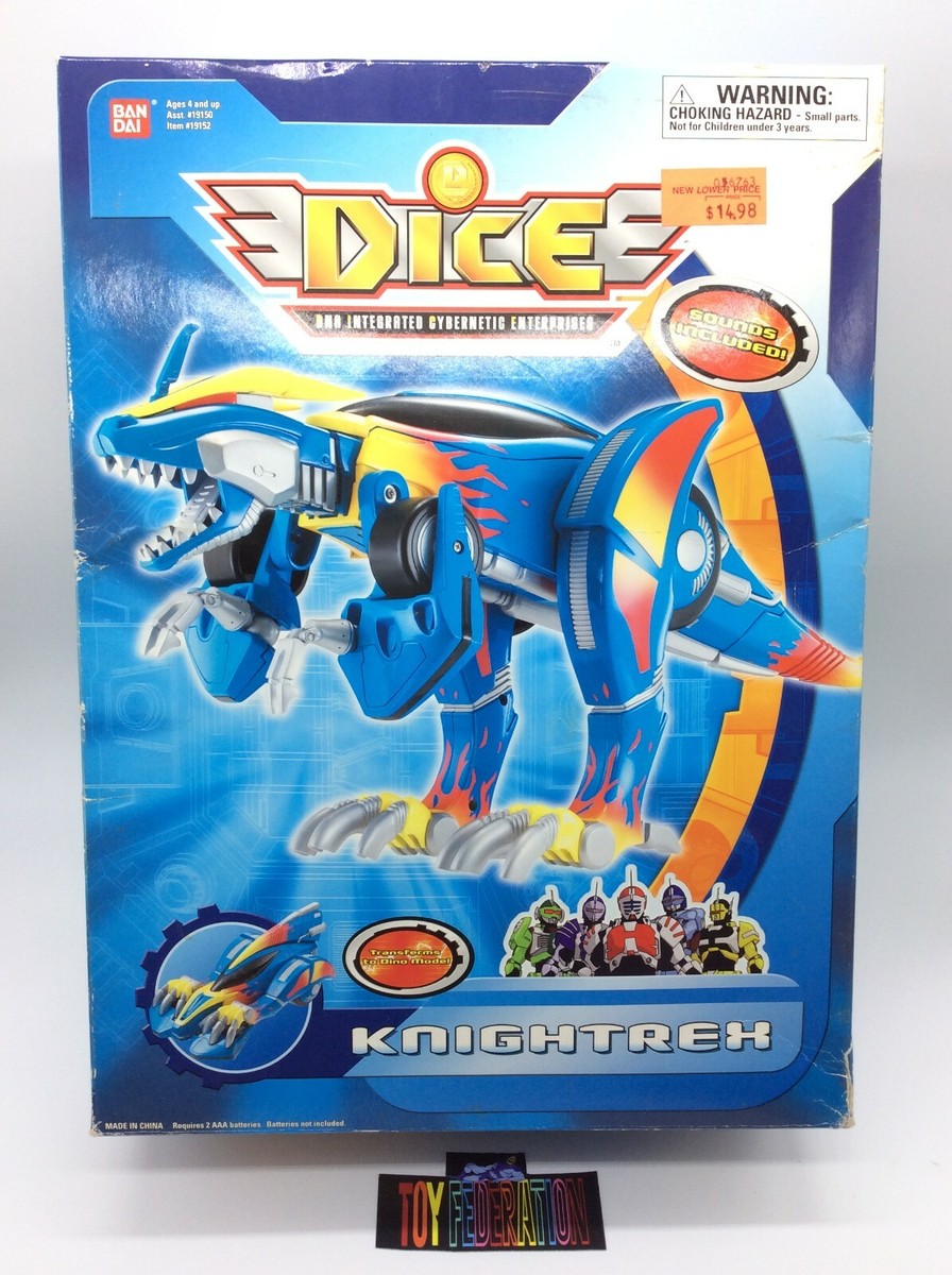 D.I.C.E DNA Integrated Cybernetic Enterprises KNIGHT REX Bandai