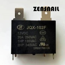 1PCS JQX-102F Relay 12V 20A 125VAC 4PIN NEW