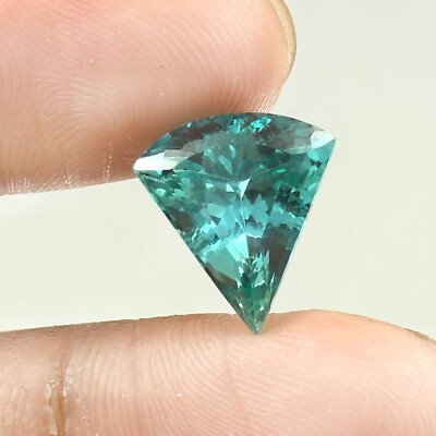 6,75 CT AAA Natürlicher Ceylon Parti Saphir Fancy Dreieck Lose Edelstein Schliff