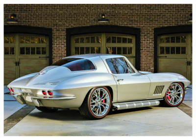 1967 CORVETTE STINGRAY - 5''X7'' PHOTOGRAPH