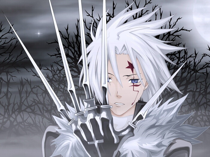 D.Gray-man アートボード アレン D．Gray－man』箔入りアクリルアート アレン・ウォーカー