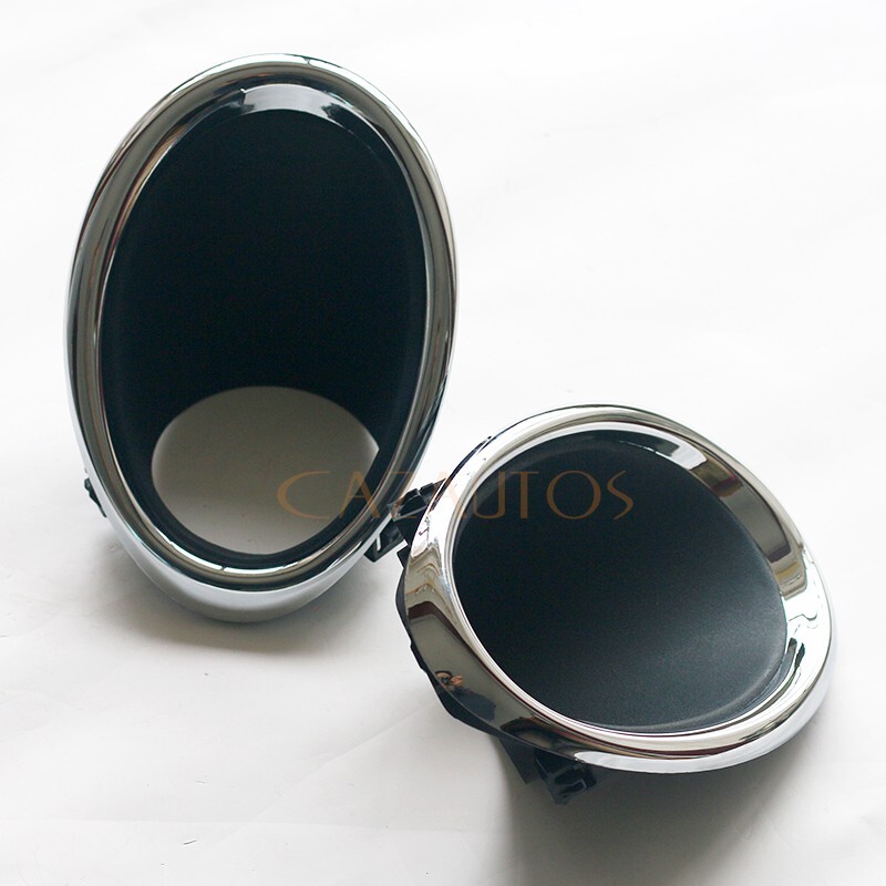 FOG LIGHT BEZEL BUMPER LAMP COVER PAIR FOR NISSAN QASHQAI J11 MK2 14-17