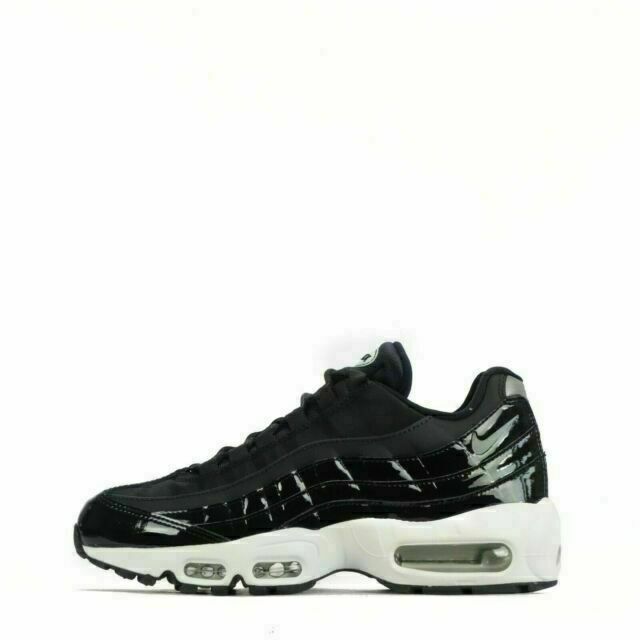 Size 7 Nike Air Max 95 Se Premium Black Patent Leather 16 For Sale Online Ebay