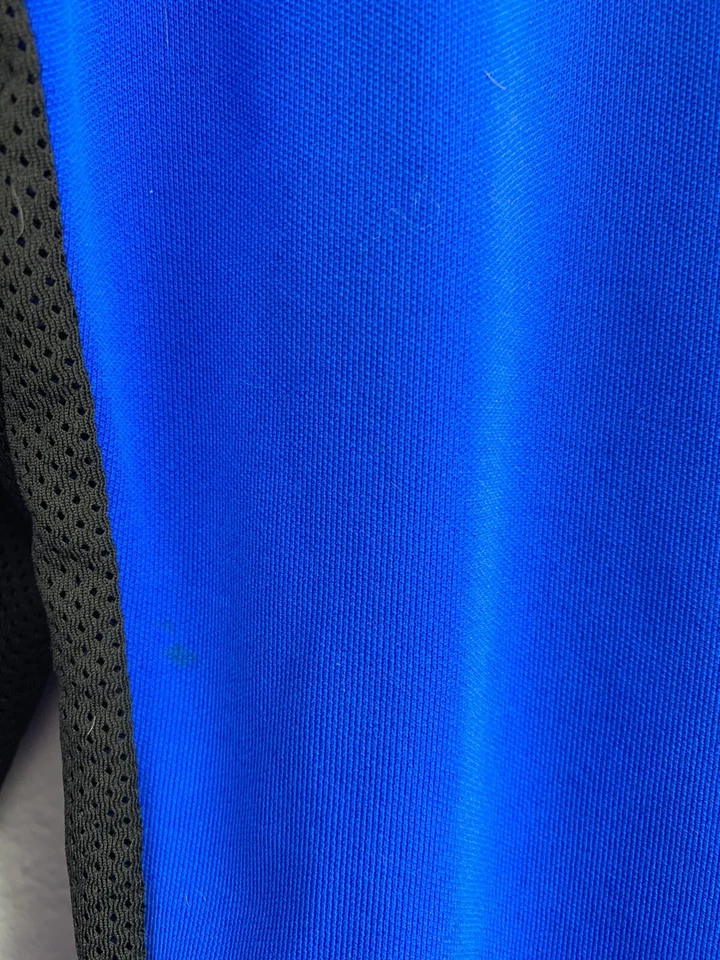 Pearl Izumi Long Sleeve 1/2 Zip Size M Medium Made In USA Blue Cycling Jersey - Image 4 of 4