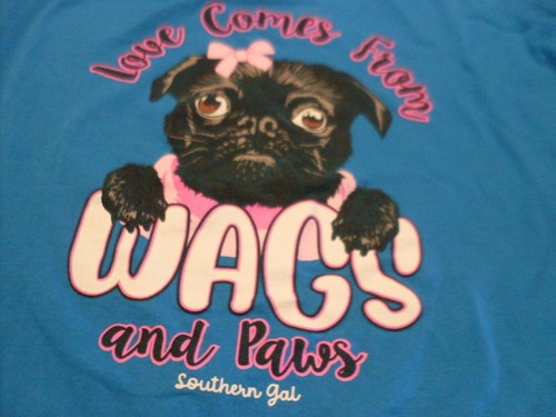Wags And Paws Puppy T-Shirt XL | eBay