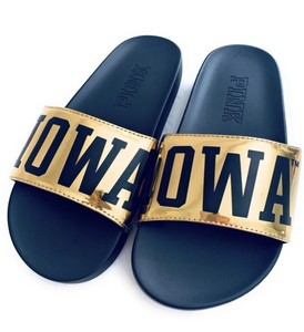 pink holographic slides