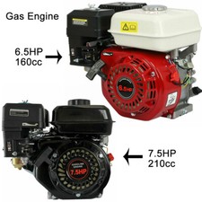 New For Honda Gx160 6.5 Hp / 7.5 Hp Pull Start Gas Engine Motor Power 4 Stroke