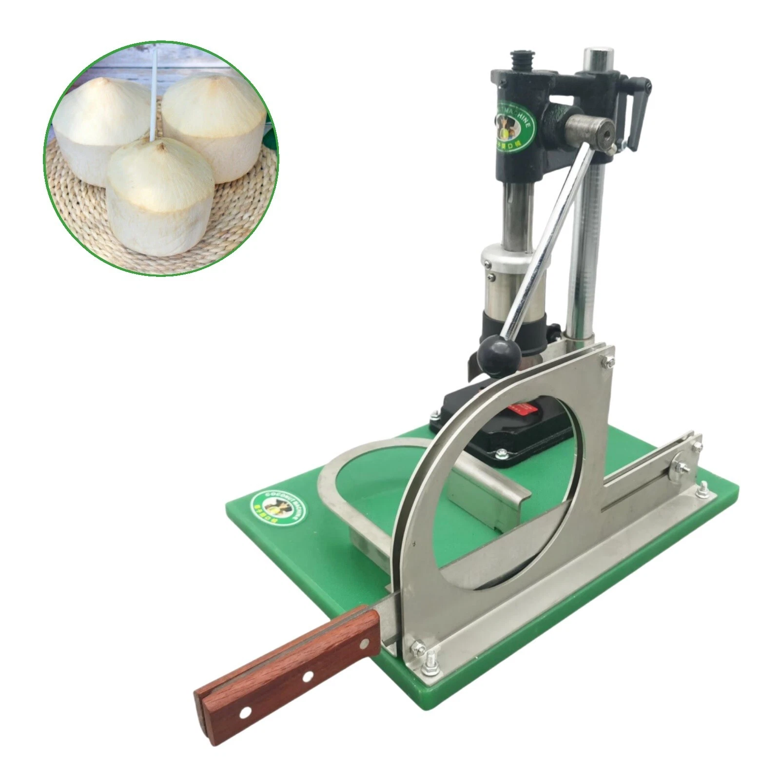 Coconut Opener Machine Manual Coconut Peeler Puncher