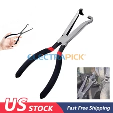 8Inch Electrical Disconnect Pliers Fuel Line Clip Spark Plug Removal Repair Tool