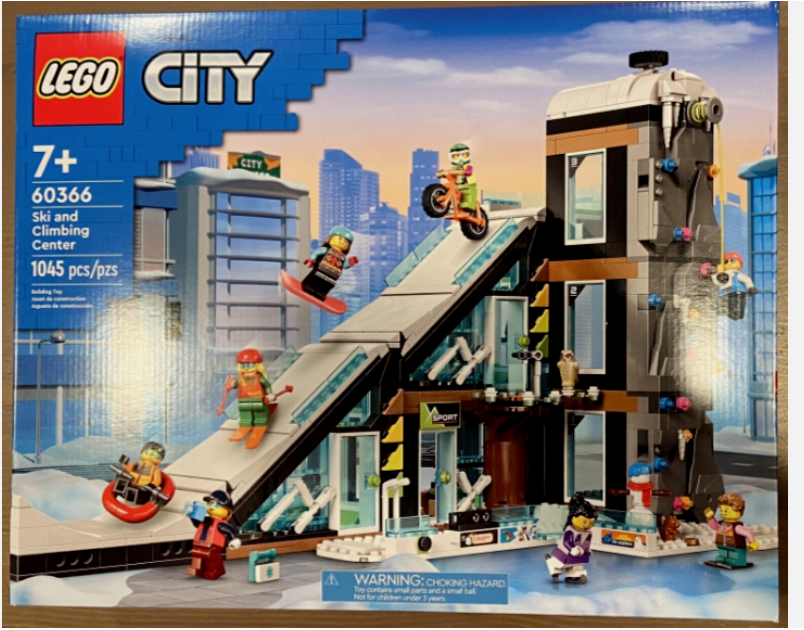 LEGO City Ski and Climbing Center 60366 New Sealed Set