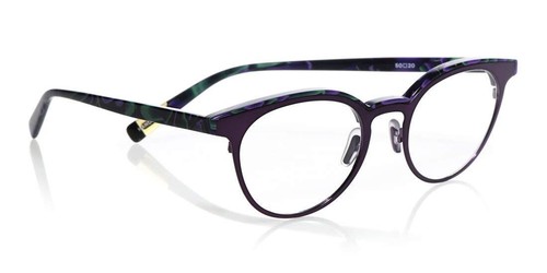 eyebobs Low Hanging Fruit Premium Unisex Eyeglasses Frame Purple/Purple & Green - Picture 3 of 7
