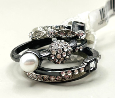 Torrid Rings Size 11 Stackable 6 Band Pack NEW