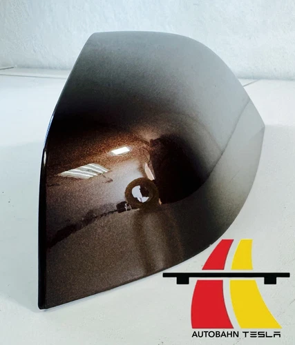 2012 - 2021 TESLA MODEL S MIRROR COVER RIGHT SIDE  1010104-00-A Metallic Brown