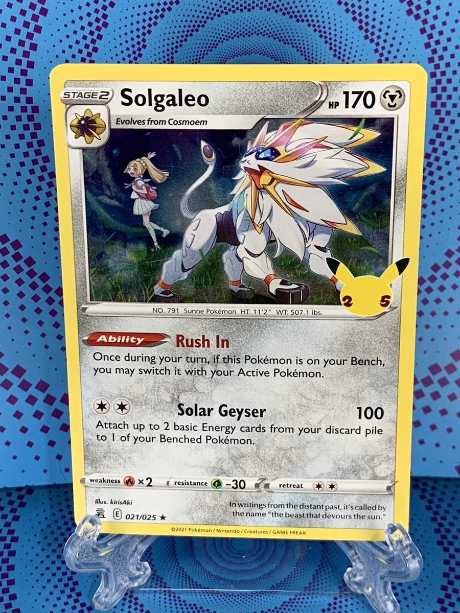 shiny solgaleo pokemon card Solgaleo Pokémon TCG Cards for sale