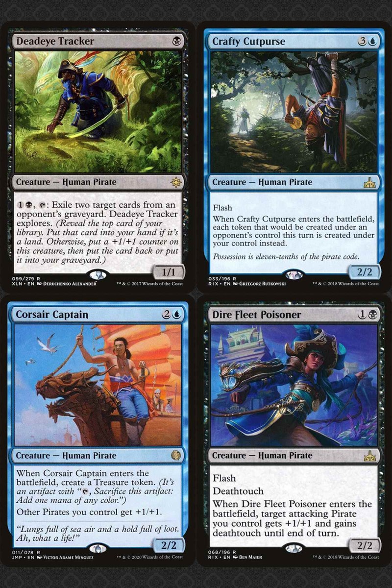 Admiral Beckett Brass PIRATES Grixis Commander Deck EDH MTG Magic  Ready-to-Play | eBay