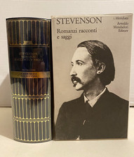 Stevenson ROMANZI RACCONTI E SAGGI Mondadori I Meridiani Collezione 41 Libro