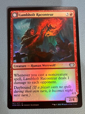 MTG Lambholt Raconteur Foil Innistrad VOW NM